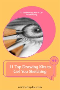 drawing kit Pinterest pin