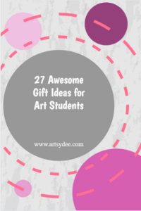 Gifts for art students 