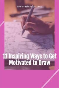 how to get motivated to draw pin
