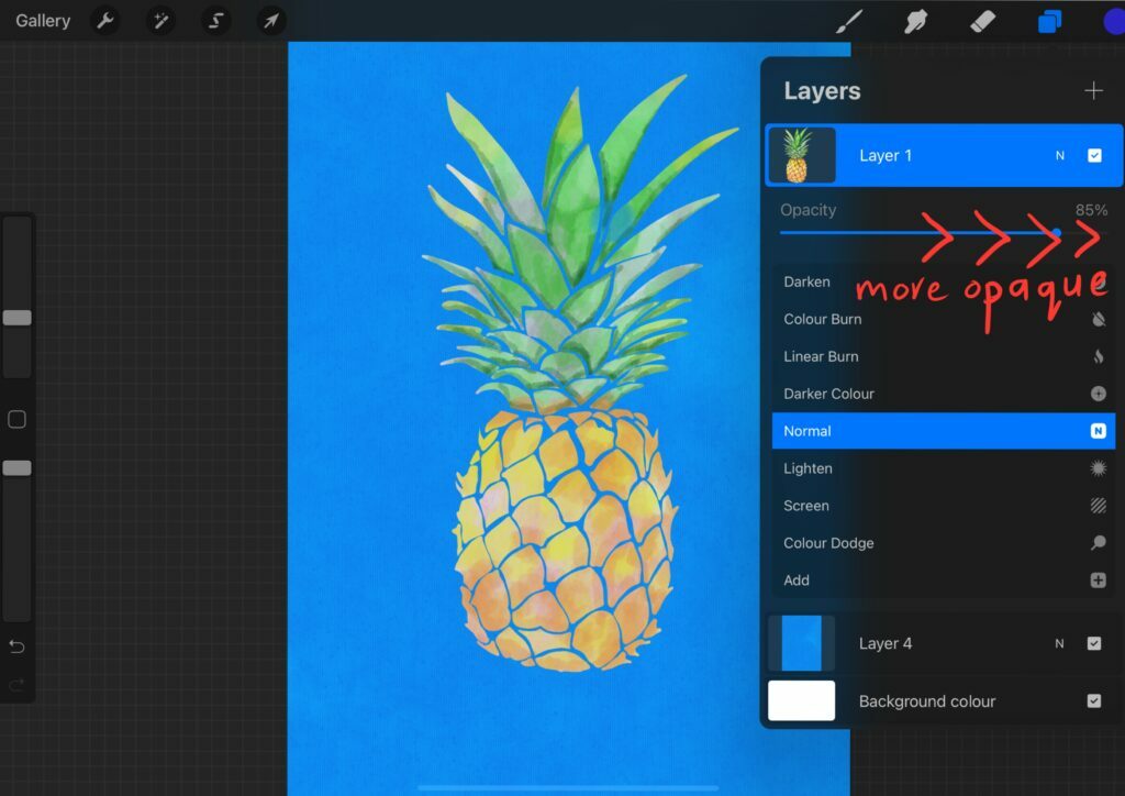 An Easy Guide On How To Change The Opacity Of A Layer In Procreate