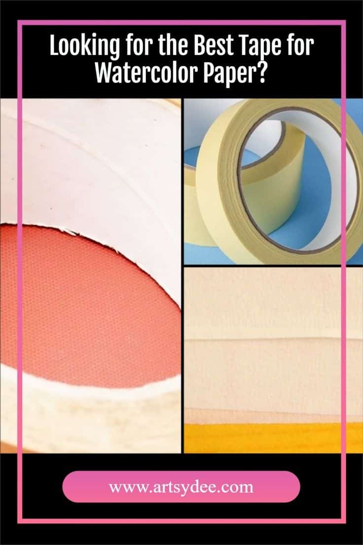 The Best Tape for Watercolor Paper for 2023 Artsydee Drawing, Painting, Craft & Creativity