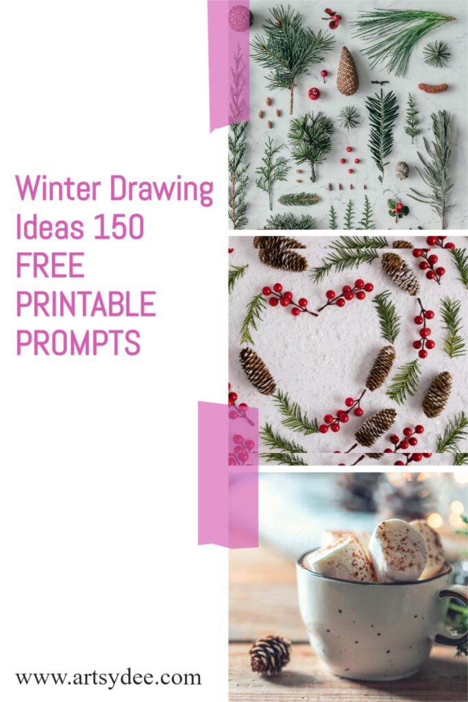 Winter-Drawing-Ideas-150-FREE-PRINTABLE-PROMPTS 3