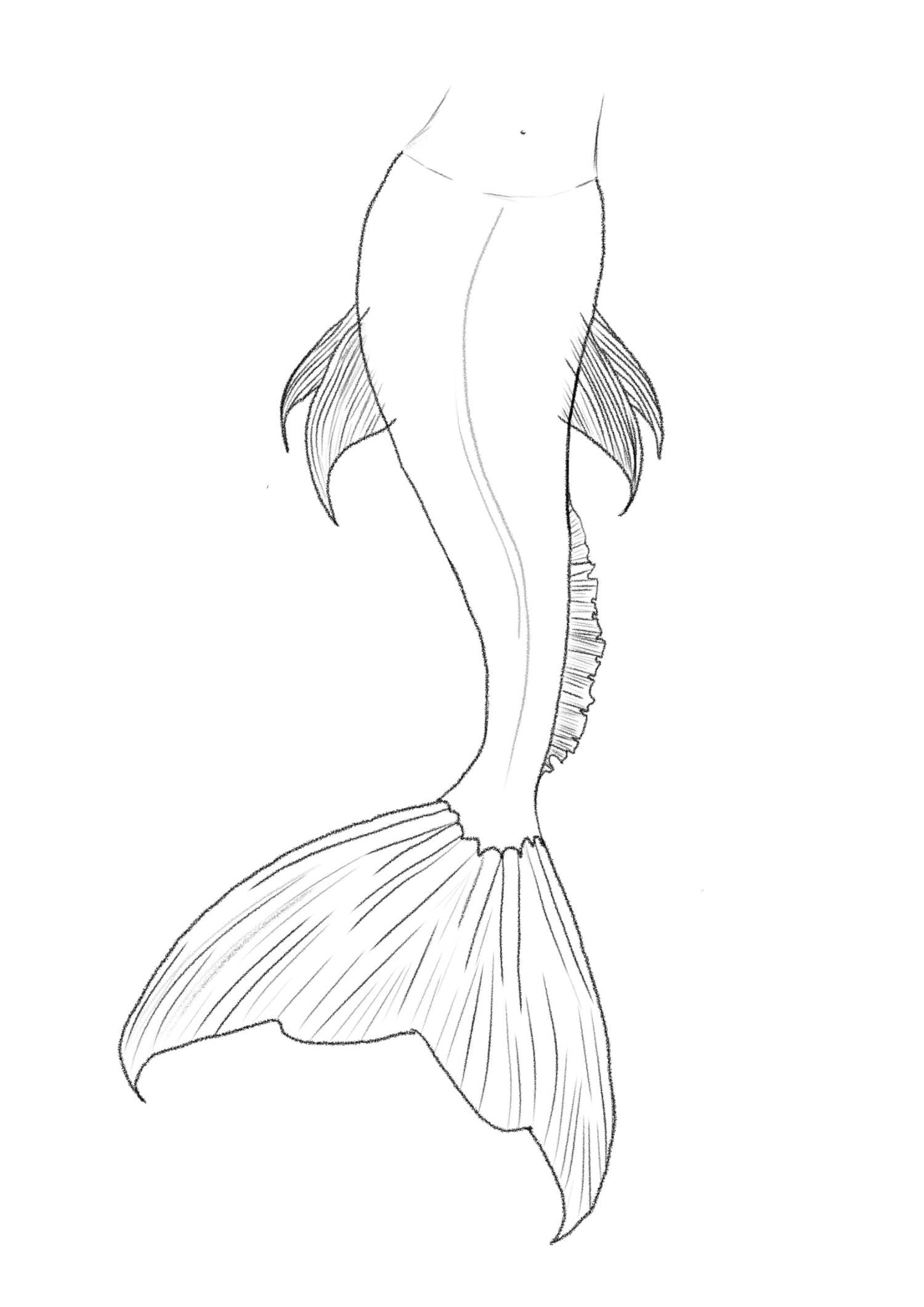 How to Draw a Mermaid Tail in 15 Easy Steps - Artsydee - Drawing ...