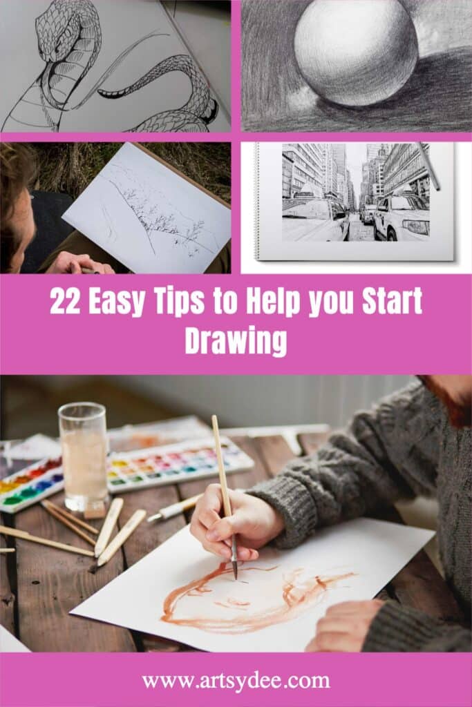 Learn How to Start Drawing 22 Easy Tips to Get you Started