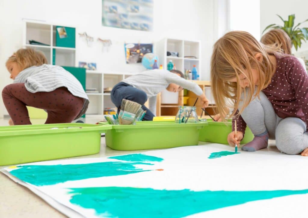 how to organize art supplies in your classroom