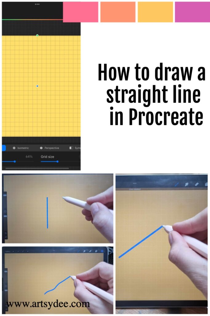 How-to-draw-a-straight-line-in-Procreate 2