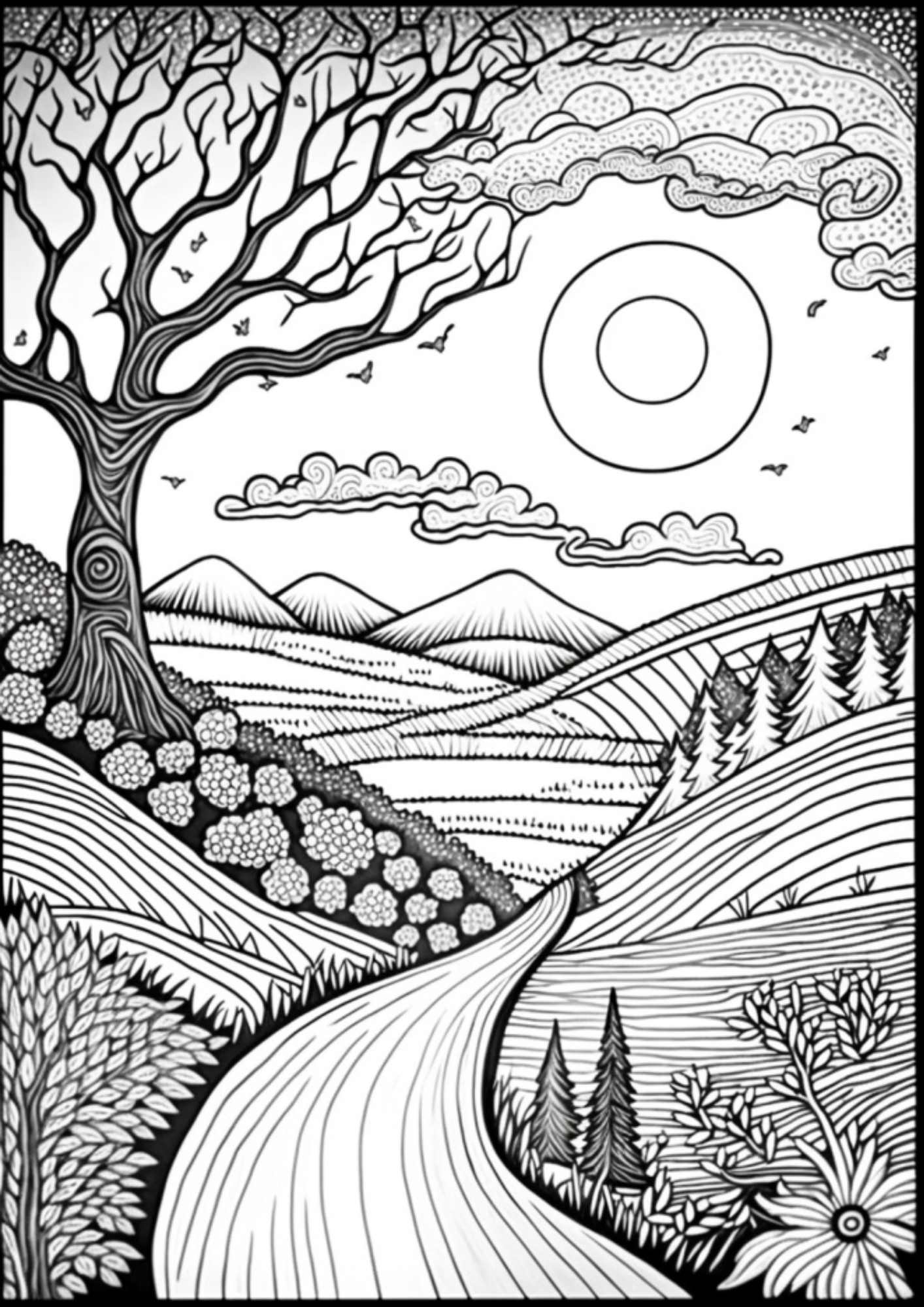 Awesome Zentangle Landscape Ideas How You Can Draw Your Own