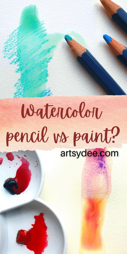 Watercolor Pencil vs Paint - Artsydee - Drawing, Painting, Craft ...