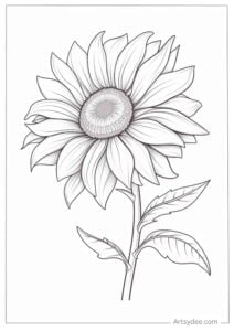 14 Free Sunflower Printables: Gorgeous Templates for your Next Artwork ...