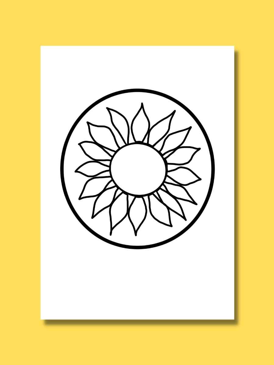 6 Free Sunflower Printables Templates for your Next Artwork