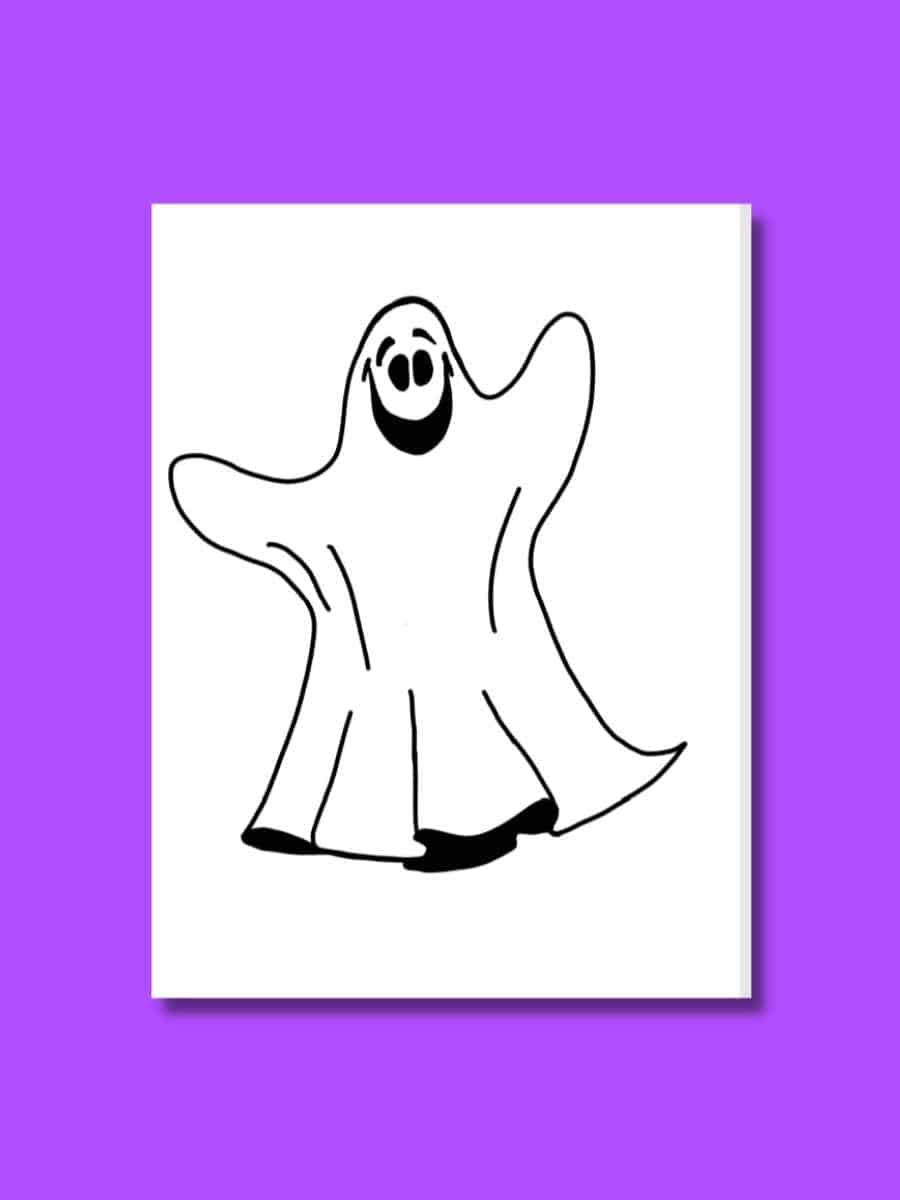 Looking for a Ghost Cut Out Template? 5 Free Spooky Printables ...