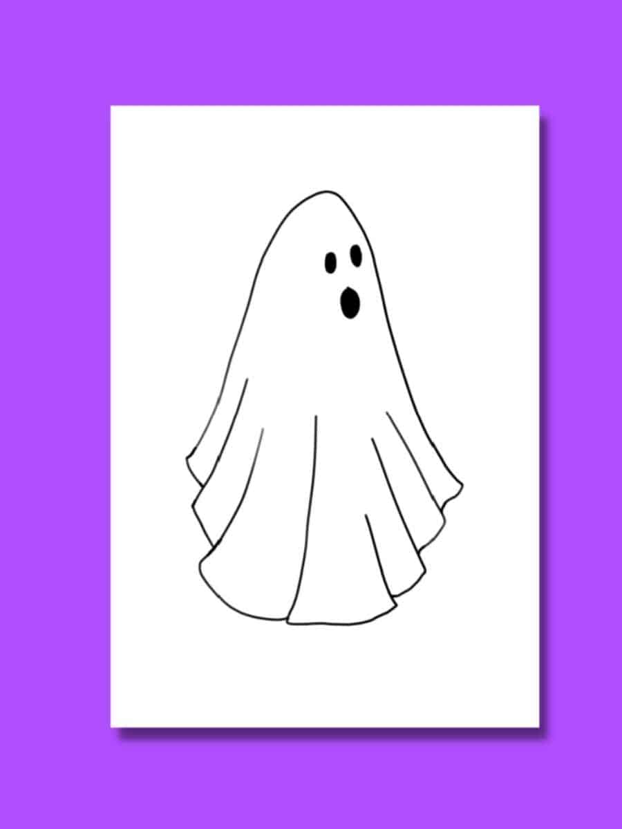 Looking for a Ghost Cut Out Template? 5 Free Spooky Printables ...