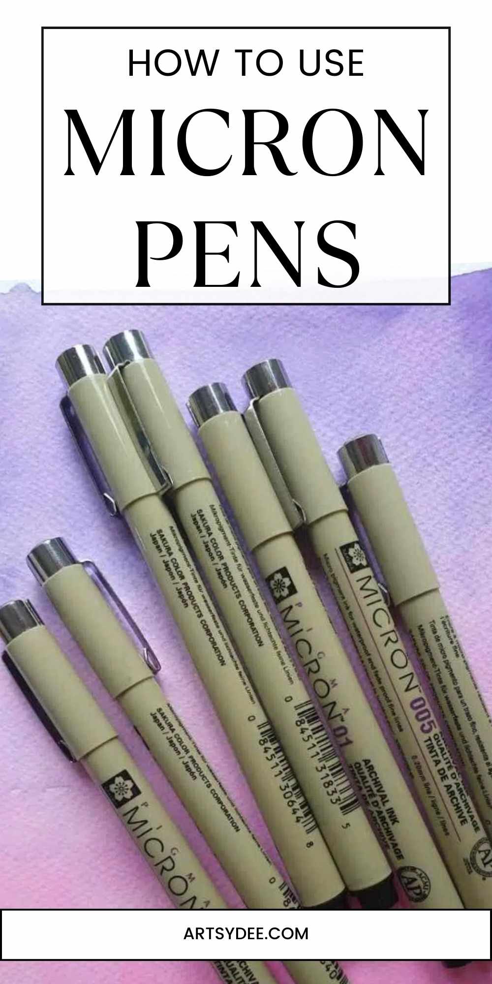 How to use Micron Pens | 12 Awesome Tips & Tricks to Help you Create ...