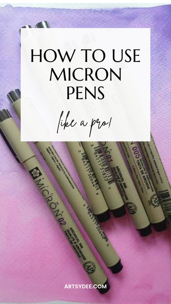 How to use Micron Pens | 12 Awesome Tips & Tricks to Help you Create ...