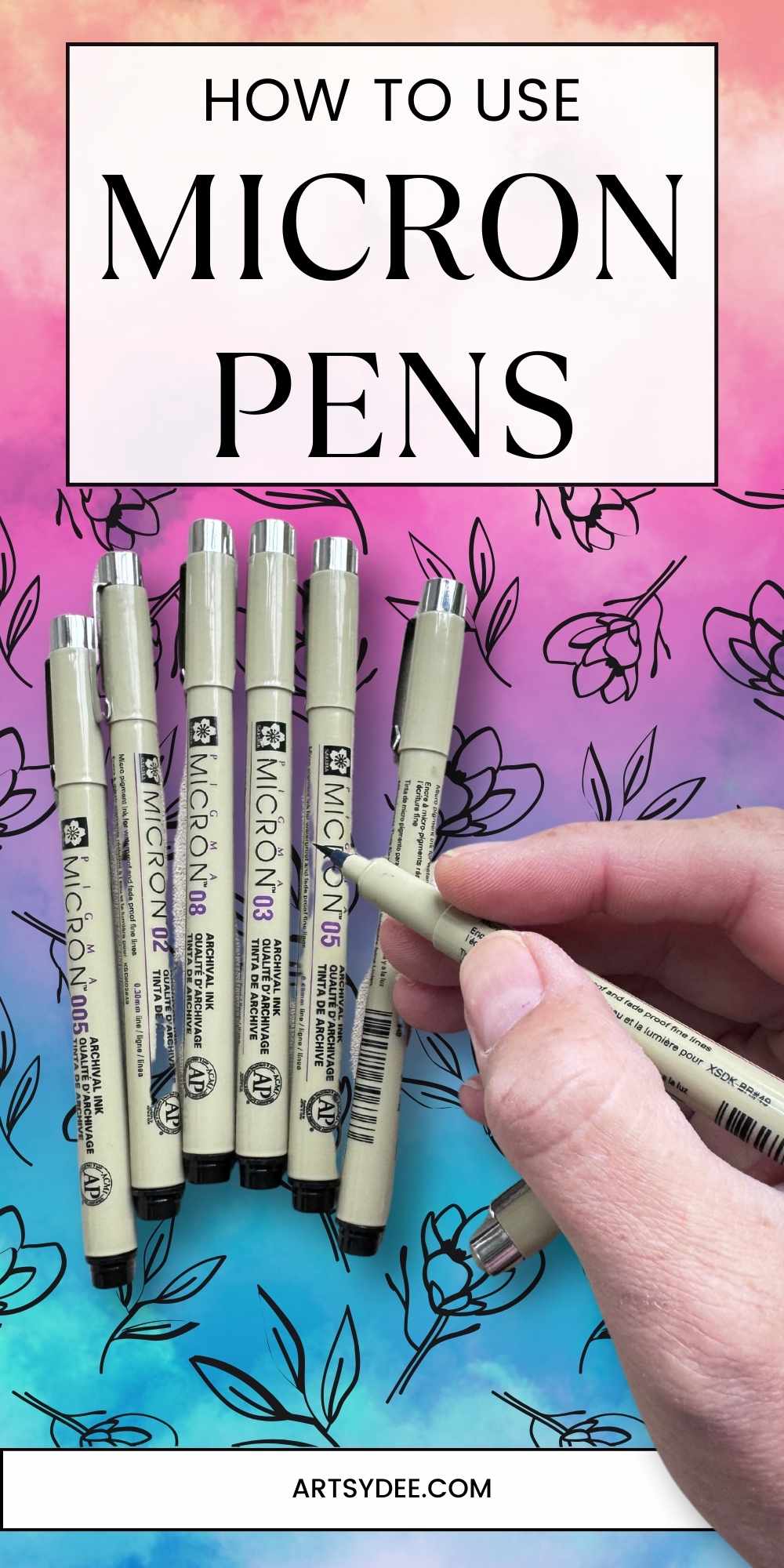 How to use Micron Pens | 12 Awesome Tips & Tricks to Help you Create ...