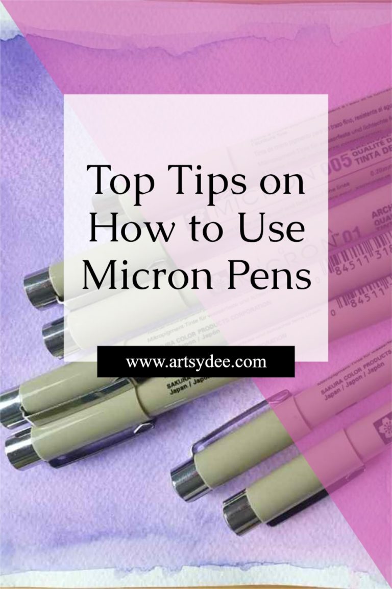 How to use Micron Pens | 12 Awesome Tips & Tricks to Help you Create ...