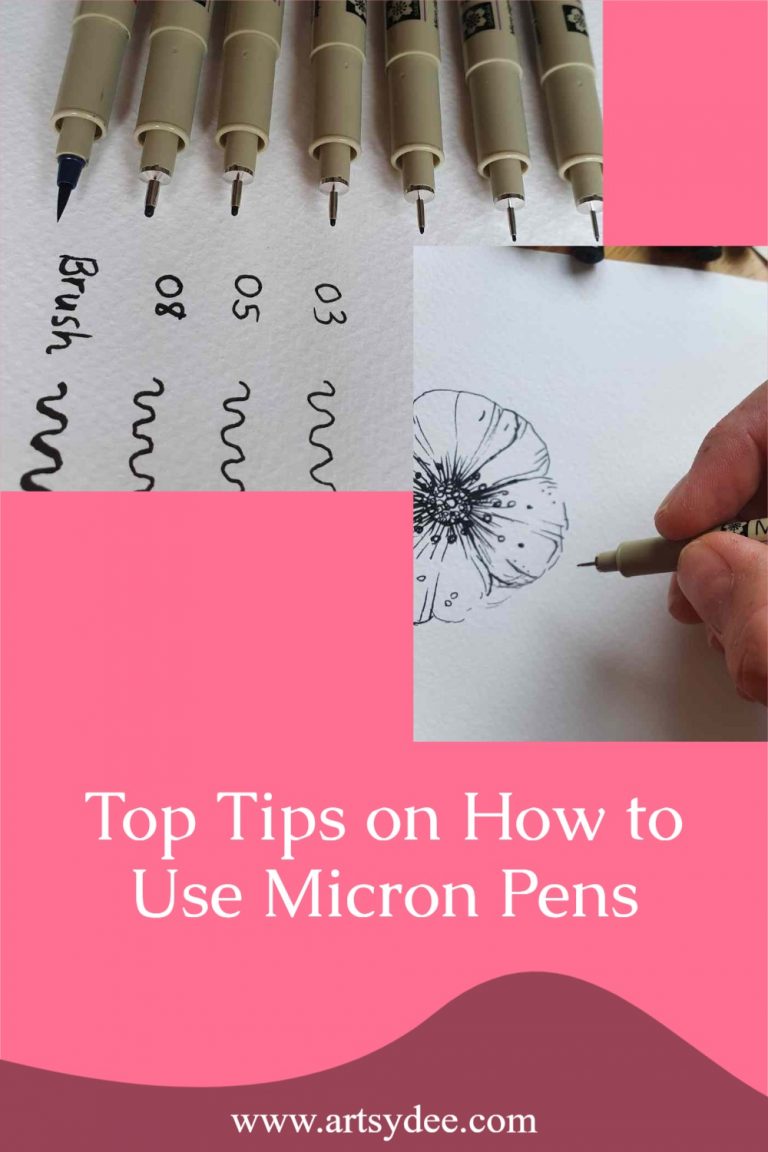 How to use Micron Pens | 12 Awesome Tips & Tricks to Help you Create ...