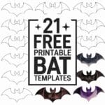 21 free printable bat templates