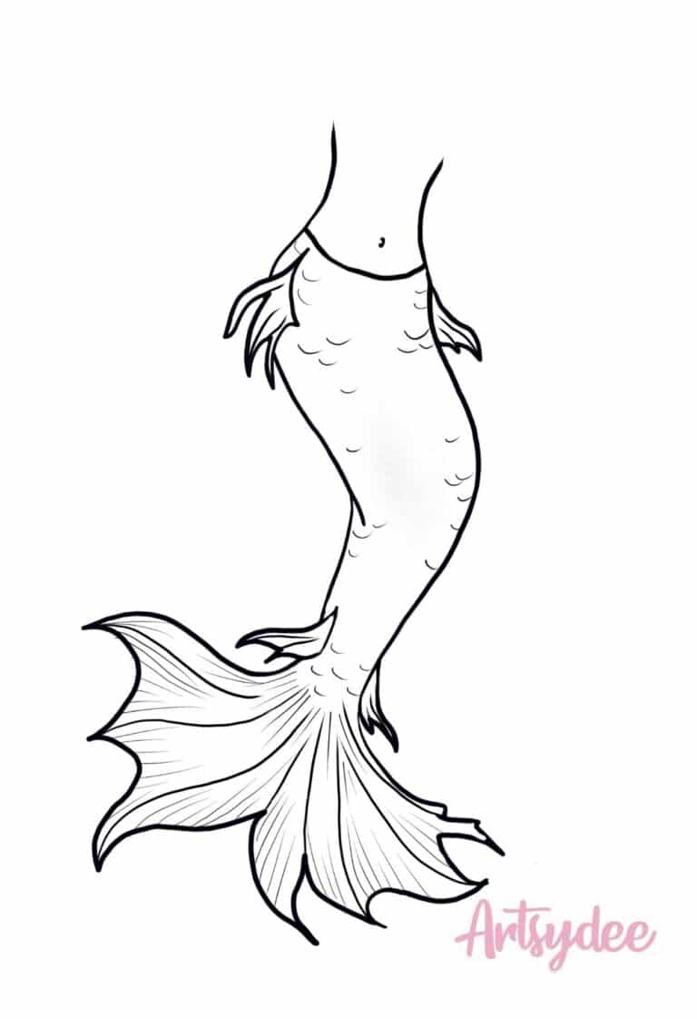 Looking for a Mermaid Tail Template? 5 FREE Magical MermaidTail