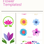 25 free flower template printables