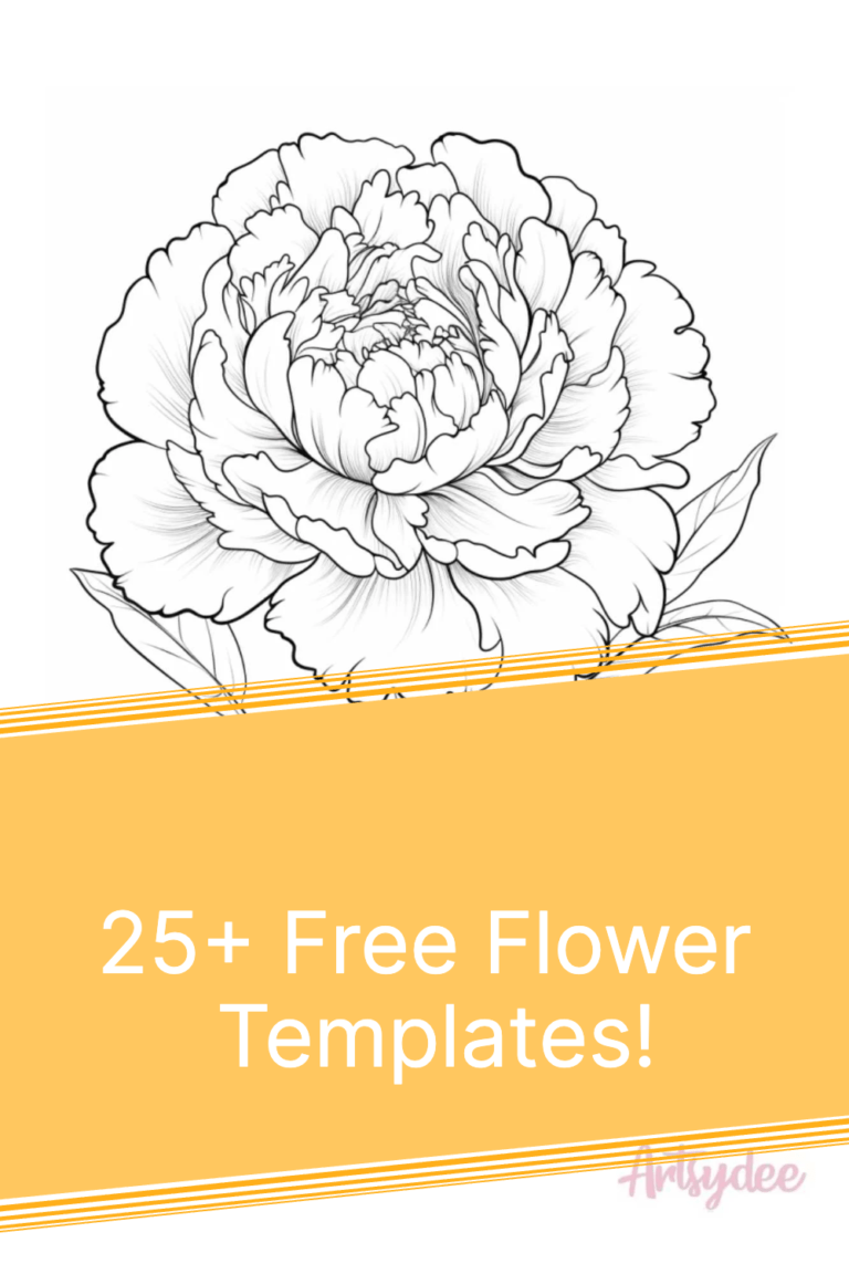 60 best free flower templates world of printables