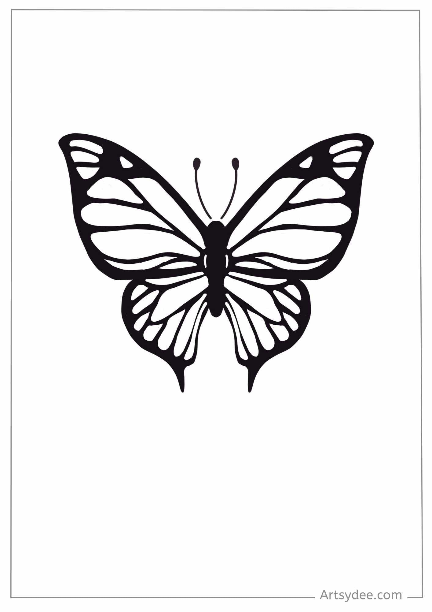 Stunning Butterfly Drawings: 21 Artworks to Inspire Your Creative Wings ...