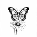 butterfly stencil template