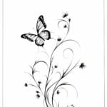 butterfly stencil template