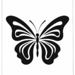 butterfly template