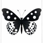 butterfly stencil template