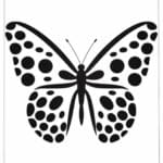 butterfly stencil template