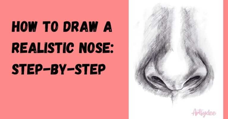 How to Draw a Nose Step by Step | 9 Quick Steps to Draw a Realistic ...