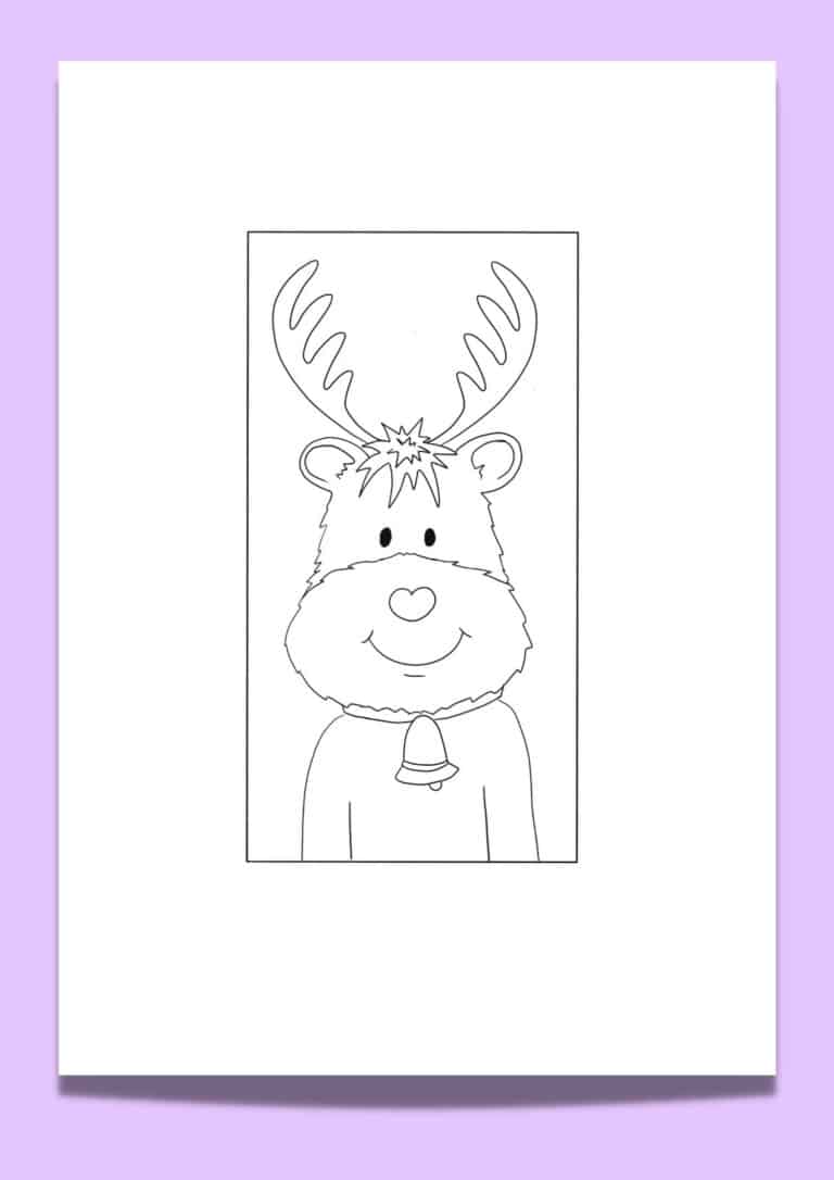 Looking for a Reindeer Template? 5 FREE Reindeer Printables! Artsydee