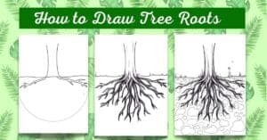 Draw Tree Roots in 10 Easy Steps! – Artsydee – Drawing, Painting, Craft ...