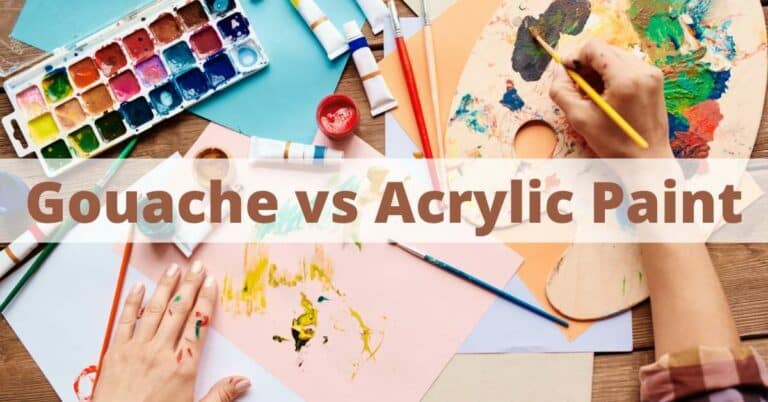 Gouache Vs Acrylic Paint What S The Best Paint For You 2023   Gouache Vs Acrylic Paint Featured Image 768x402 