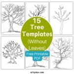 tree template without leaves