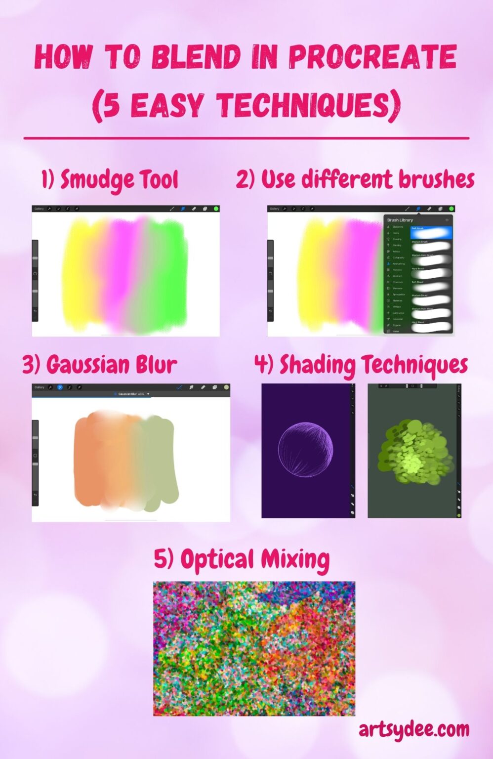 How To Blend Colors In Procreate