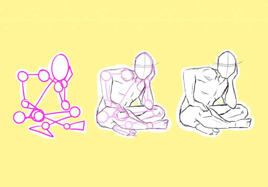 페사 on Twitter | Posture drawing, Drawing poses, Drawing reference poses
