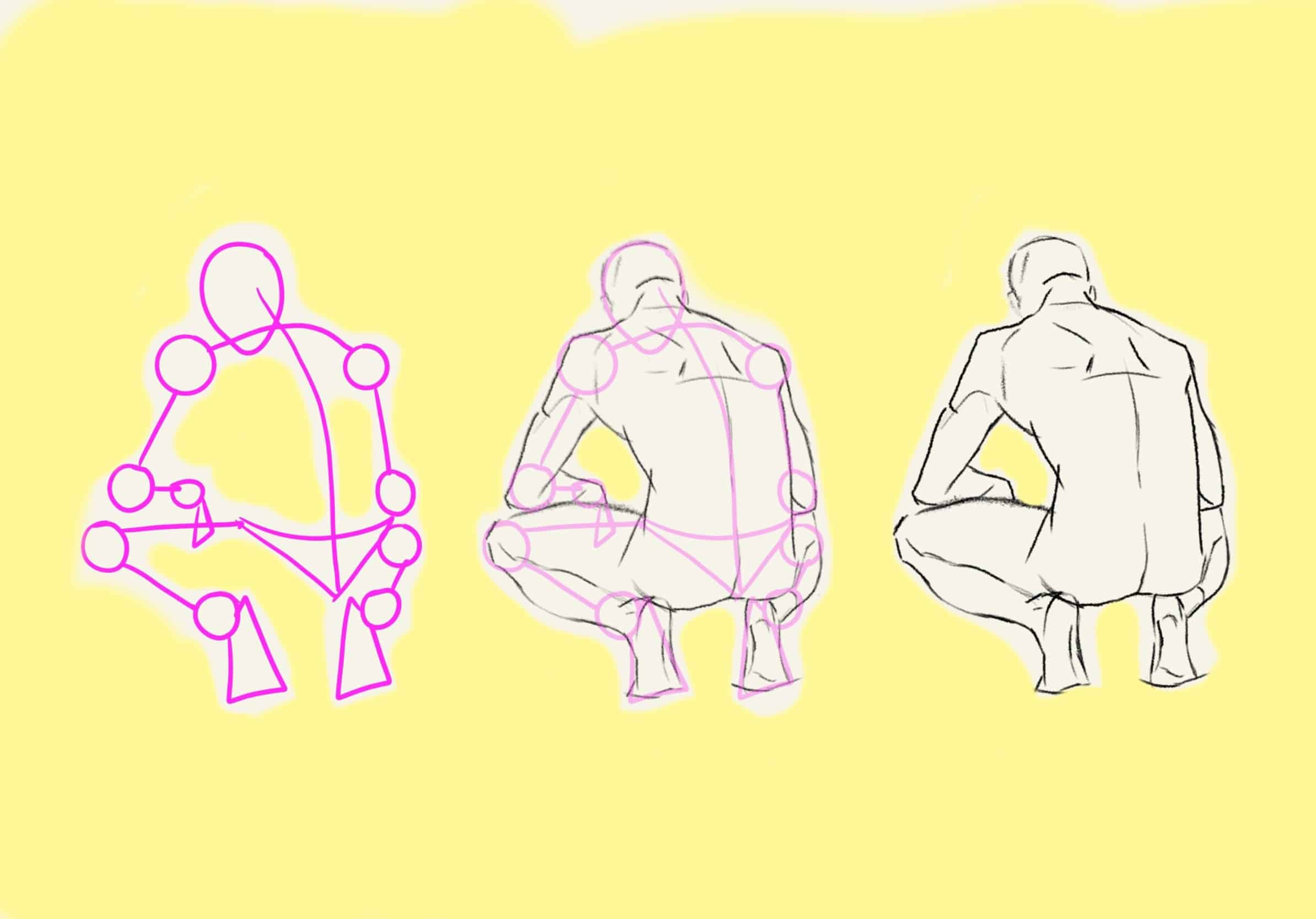 Sit, Sketch, Create 18 Free Sitting Pose References for Figure Drawing