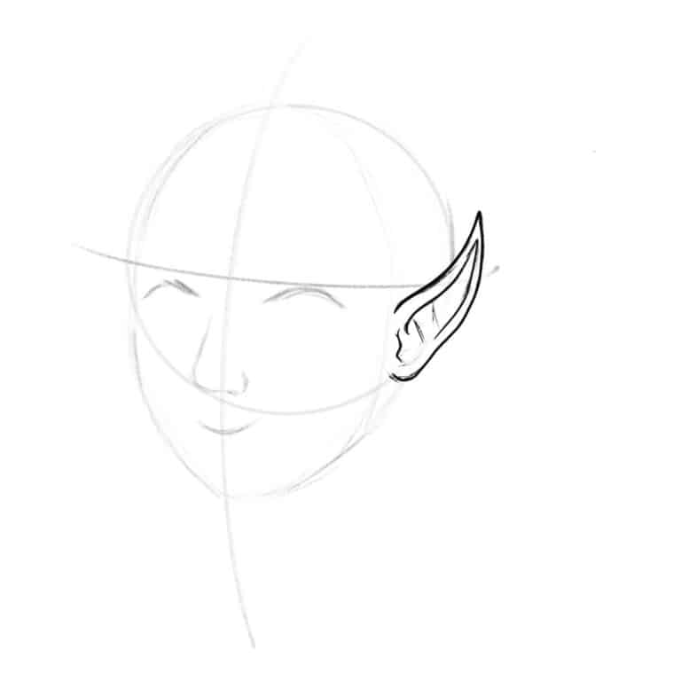 How To Draw Elf Ears (+ 13 Easy Elf Ears Drawing Ideas) Artsydee