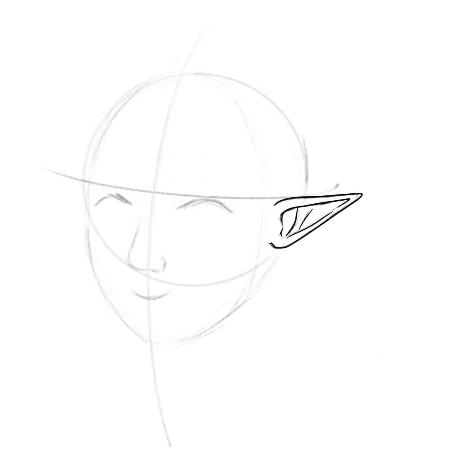 How To Draw Elf Ears (+ 13 Easy Elf Ears Drawing Ideas) Artsydee