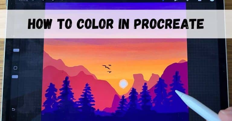 How to Color in Procreate: The Ultimate Guide (2023) – Artsydee ...