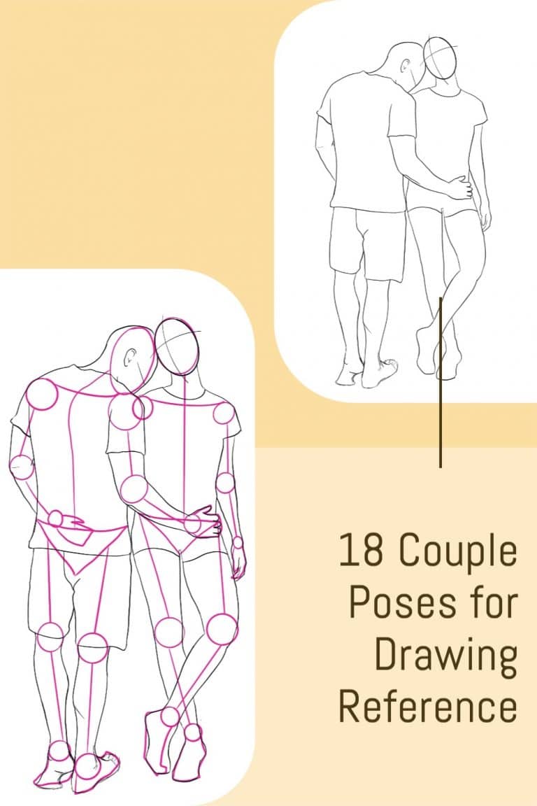 18 Romantic Couple Poses Perfect Drawing References for LoveInspired