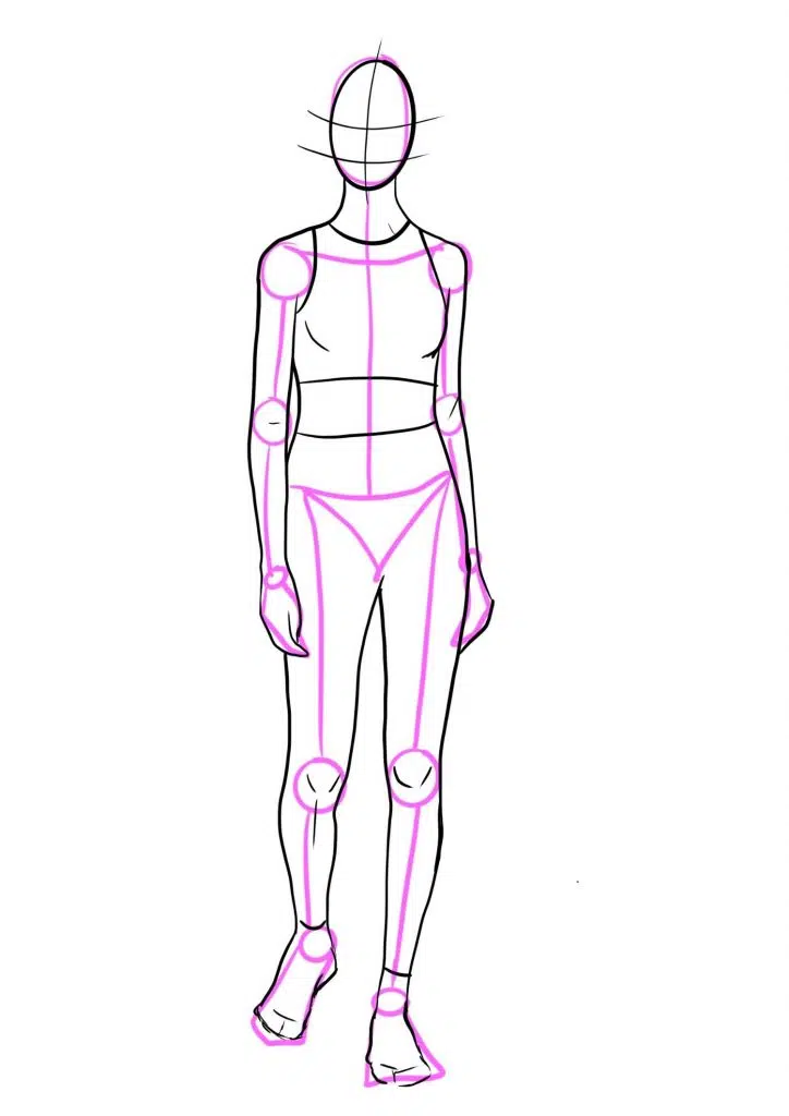 Simple Standing Pose Reference