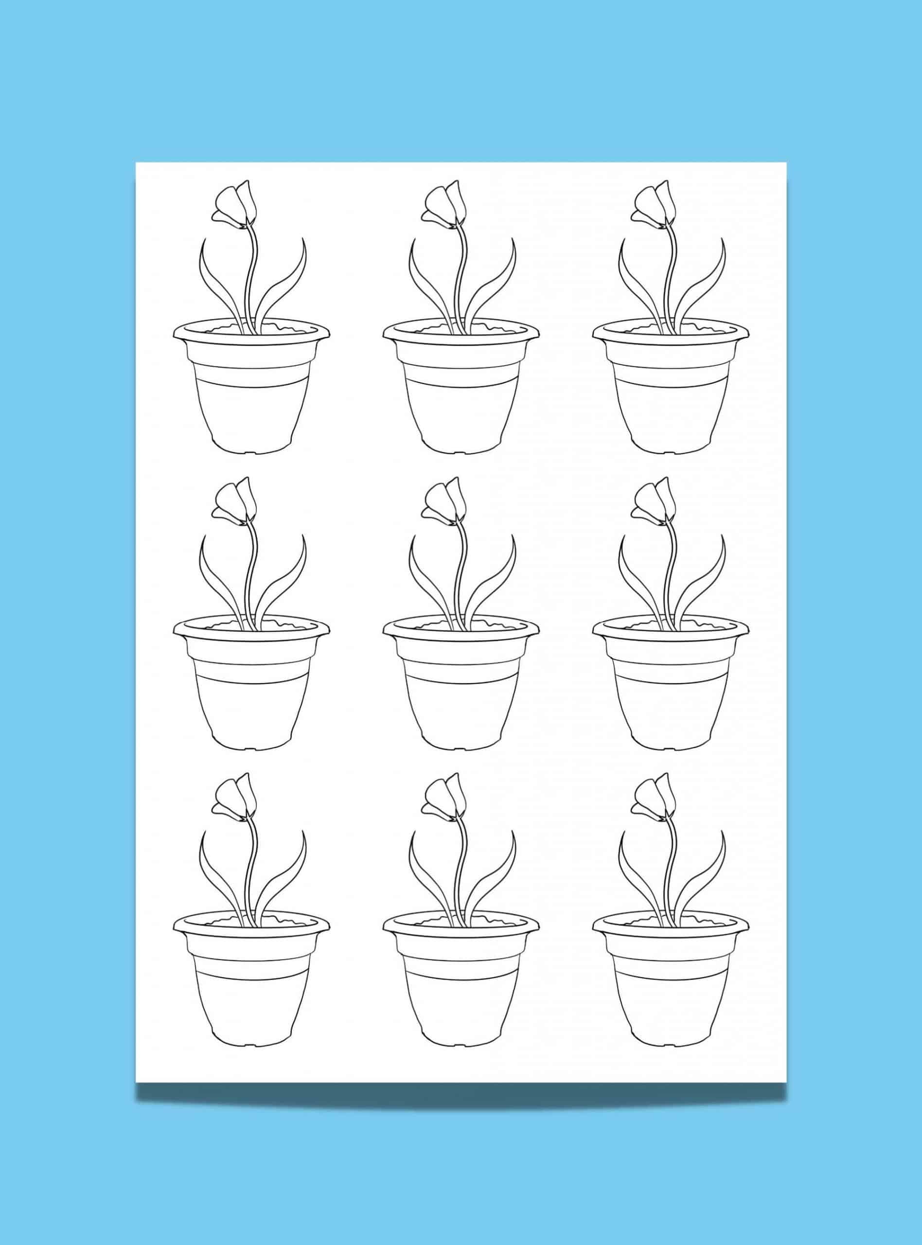 Get Ready to Bloom with Creativity! 13 Delightful Flower Pot Template