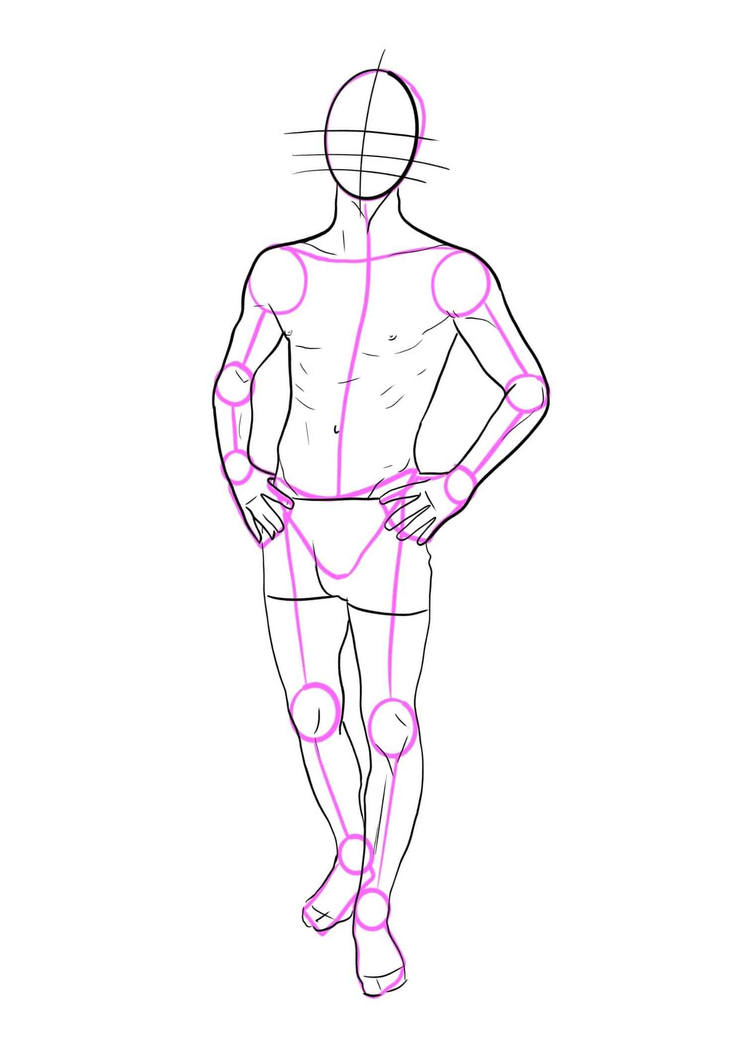 18 Standing Poses Reference: How to Draw the Human Figure in a Standing ...