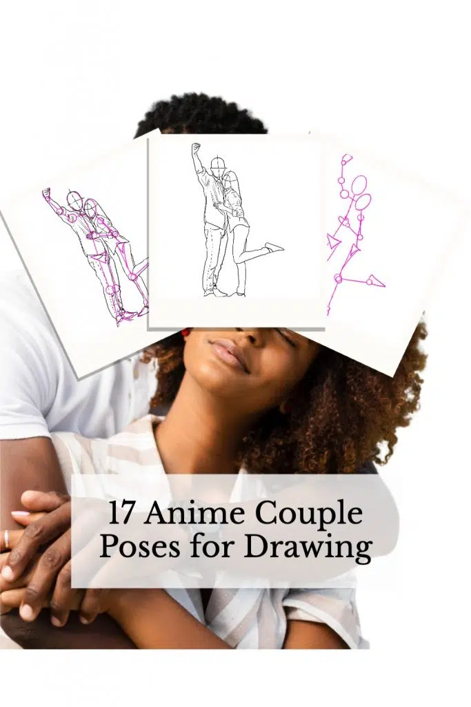 Super Deform Pose Collection Vol.7 - Couples in Love Pose Drawing Reference  Book