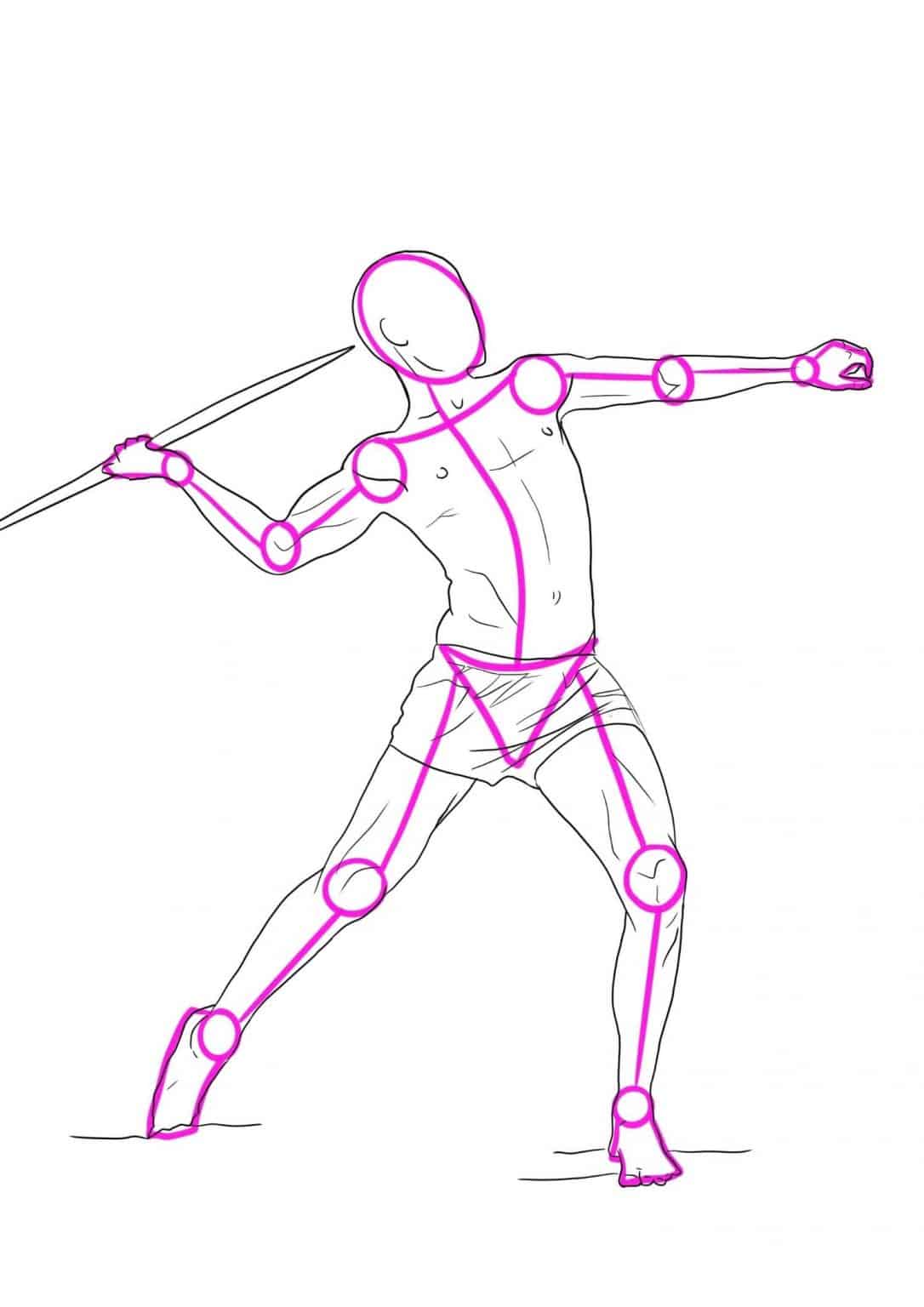 15 x Male Poses Drawing Reference: How to Draw Dynamic Poses - Artsydee ...