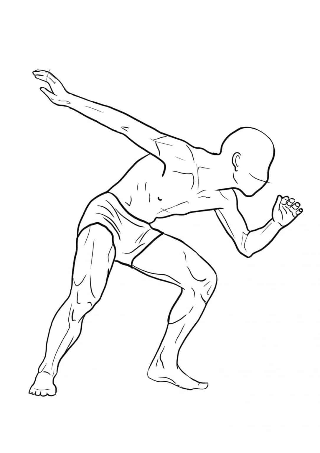 Art of Movement 15 Powerful Male Poses for Dynamic Drawings Artsydee