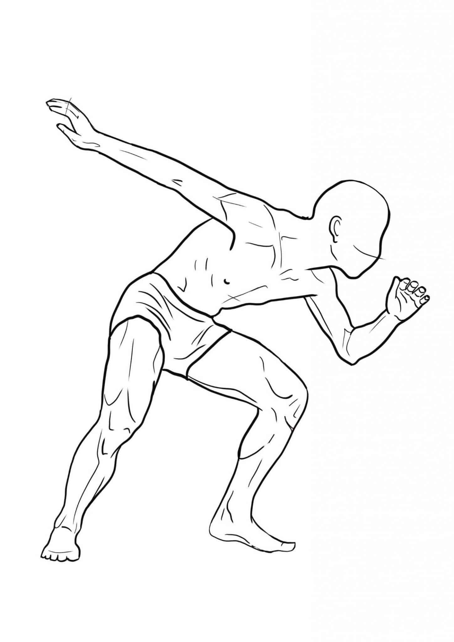 Art of Movement 15 Powerful Male Poses for Dynamic Drawings Artsydee